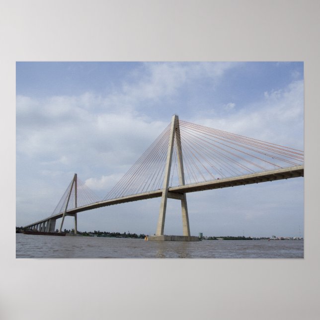 Poster Vietnam, Hô Chi Minh-Ville (Saigon). Delta (Devant)