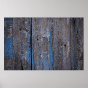 Poster Vieux arrière - plan en bois. Grunge textureabstra