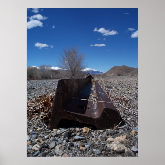 Poster Vieux chemin de fer (Devant)