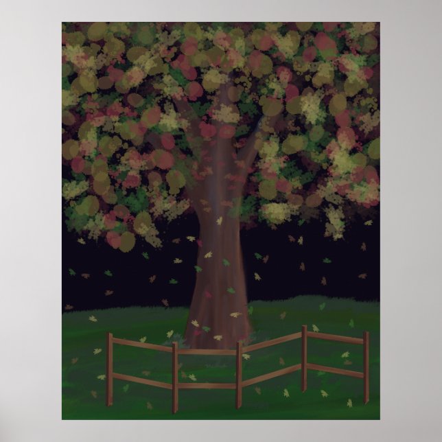 Poster Vieux Chêne (Devant)