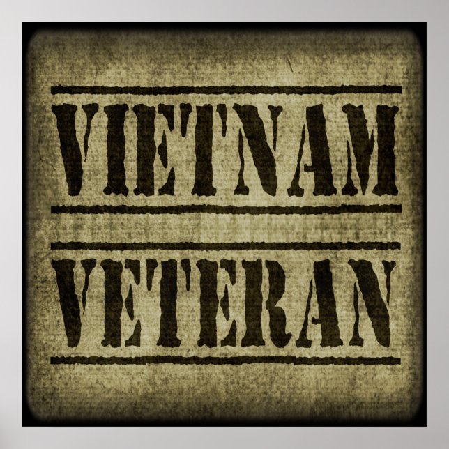 Poster Vieux-combattants du Vietnam (Devant)