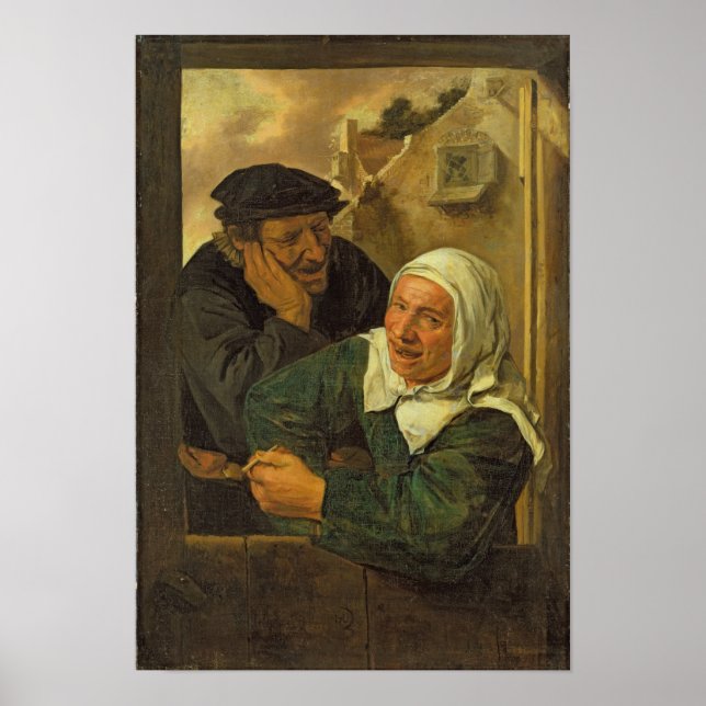 Poster Vieux couple (Devant)