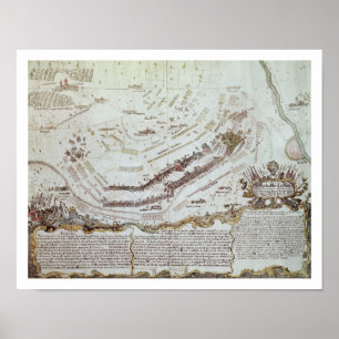 Poster Vieux Fort Gaut, Calcutta, 1810 (litho)