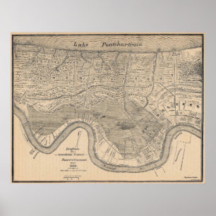 Poster Vieux Orléans MAp