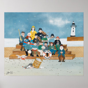 Poster Vieux pirates de la Penzance