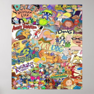 Poster Vieux spectacles Nickelodeon