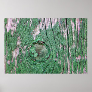 Poster Vieux Textur Arrière - plan Patiné en bois vert pe