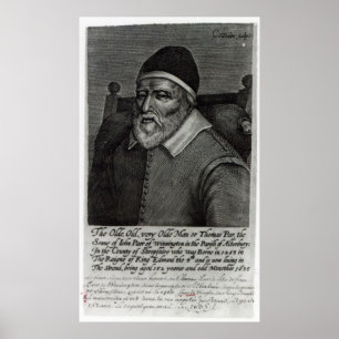 Poster Vieux Tom Parr, 1635