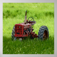 Vieux tracteur
