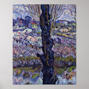 Poster View of Arles by Vincent Willem van Gogh