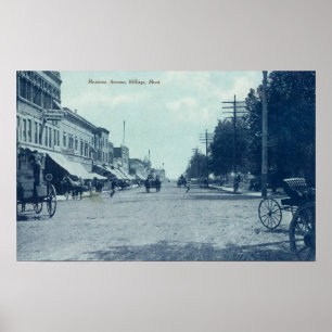 Poster View of Montana AvenueBillings, MT