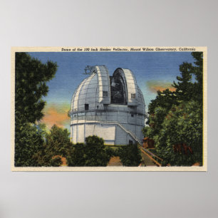 Poster View of Observatory & Telescope Dome