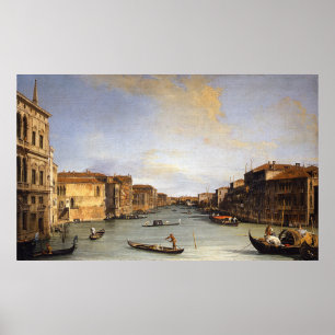 Poster View of the Grand Canal, Venice - Canaletto