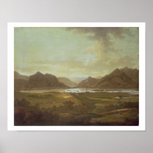 Poster View of the Lakes and Mountains of Killarney, Irel