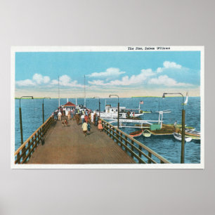 Poster View of the Salem Willows Pier