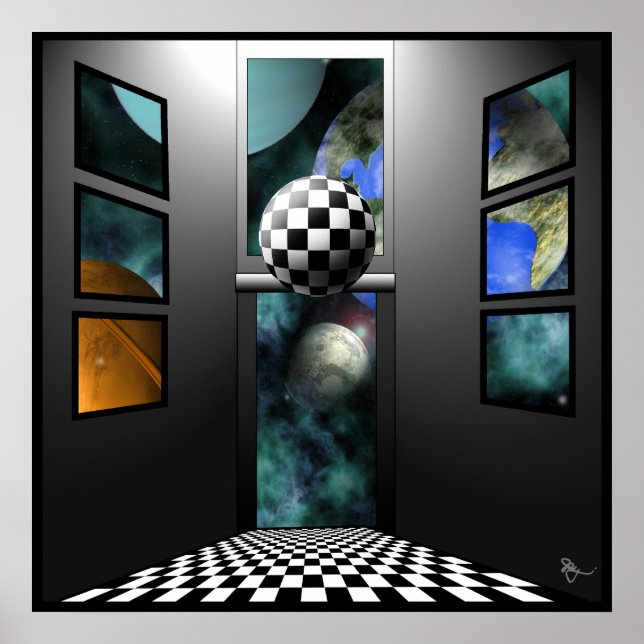 Poster View to Surrealism (Devant)