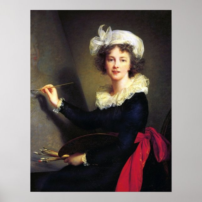 Poster Vigée Le Brun - Autoportrait (Devant)