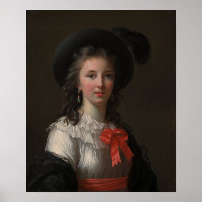 Poster Vigée Le Brun - Autoportrait (Devant)