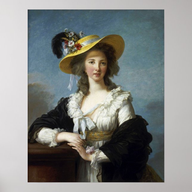 Poster Vigée Le Brun - Duchesse De Polignac (Devant)