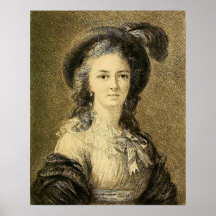 Poster Vigée Le Brun - Sketch Of Woman