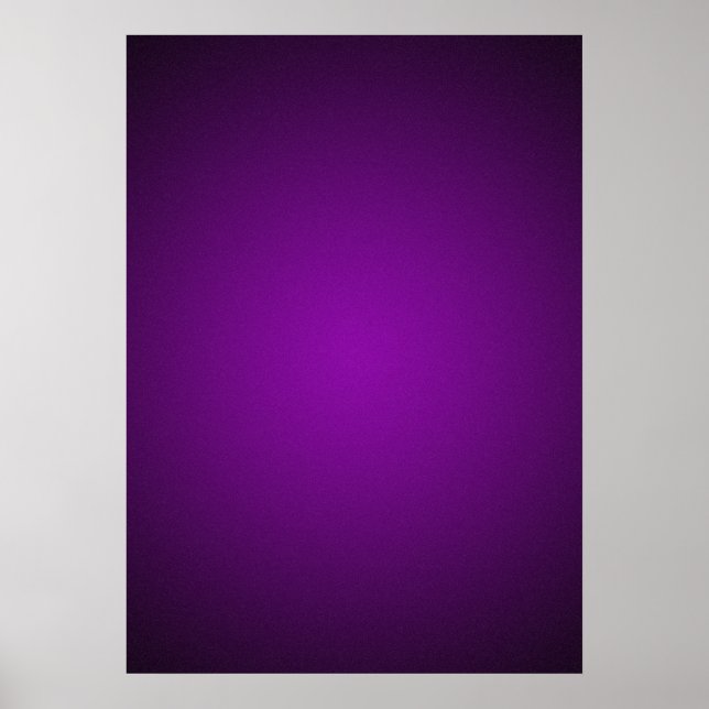 Poster Vignette granuleuse violet-noir tendance (Devant)