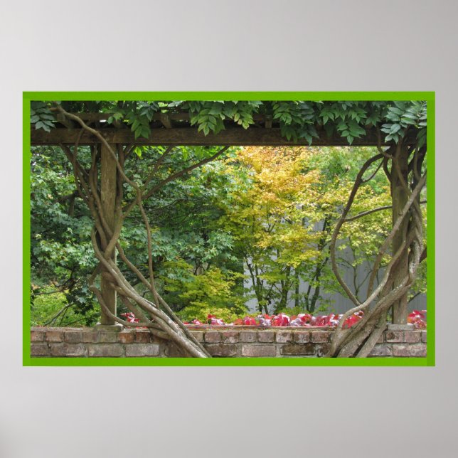 Poster vignoble (Devant)