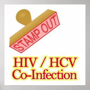 Poster VIH - co-infection par le VHC