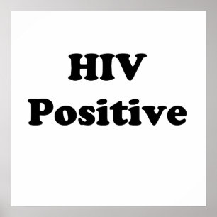 Poster VIH positif