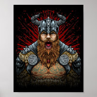 Poster Viking Battle Cry