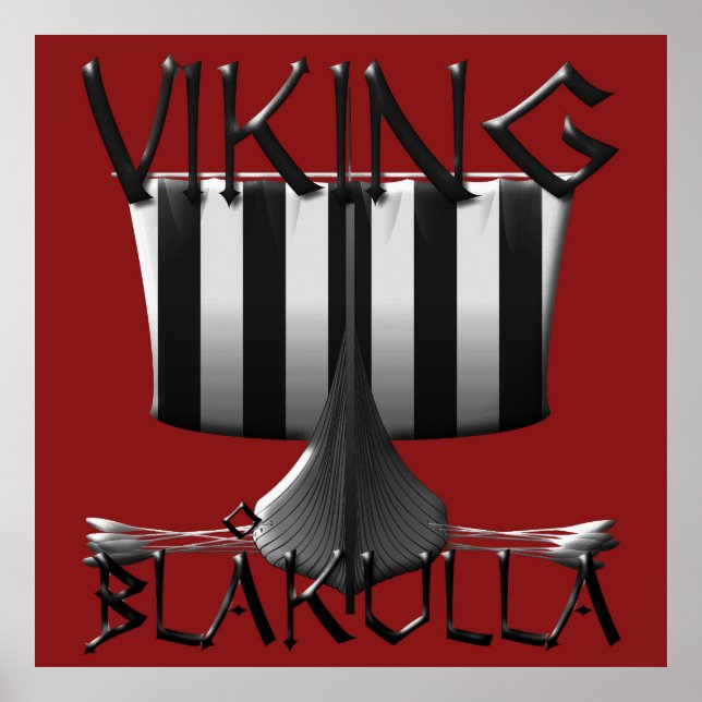 Poster Viking Blakulla (Devant)