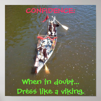 Poster Viking Confiance