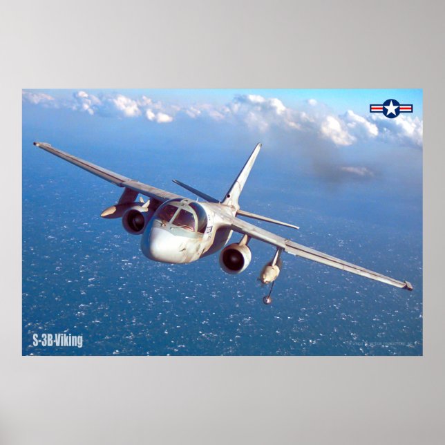 POSTER VIKING S-3B (Devant)