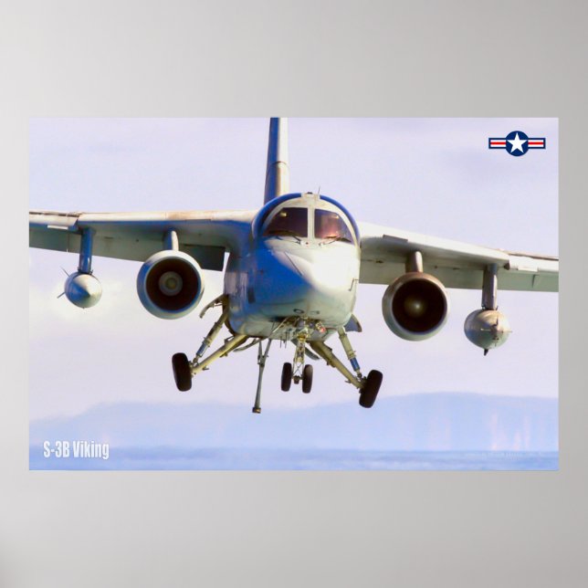 POSTER VIKING S-3B (Devant)