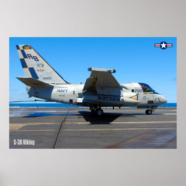 POSTER VIKING S-3B (Devant)