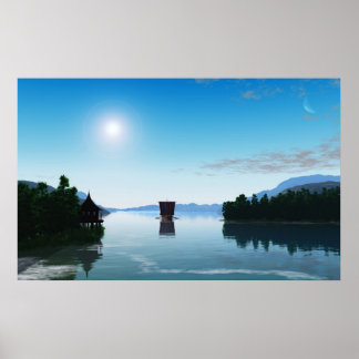 Poster Viking Ship