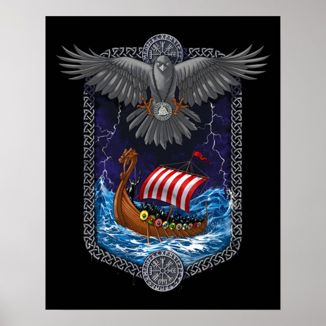 Poster Viking Warrior (Devant)