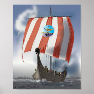 Poster VikingShip