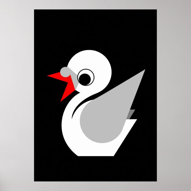 Poster Vilain canard (Devant)