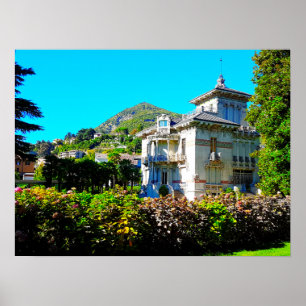 Poster Villa Bernasconi Cernobbio Lac de Côme Italie