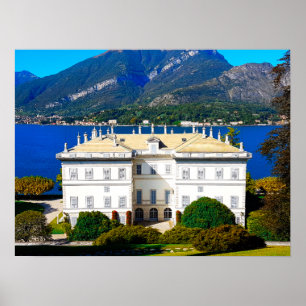 Poster Villa Melzi Bellagio Lac de Côme Italie