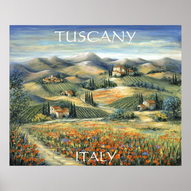 Poster Villa Toscane Et Pavois (Devant)