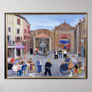 Poster Village en Provence