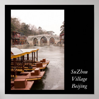 Poster Village SuZhou Pékin