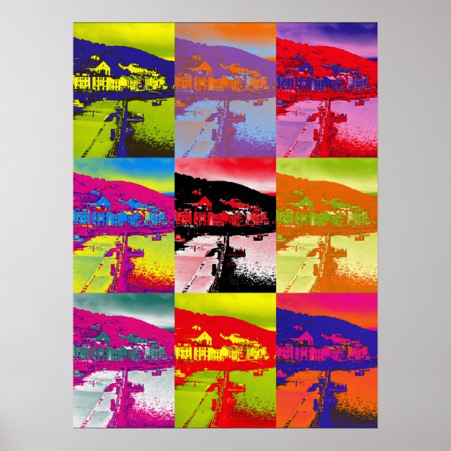 POSTER VILLAGES DE WALES (Devant)