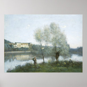 Poster Ville-d'Avray - Jean-Baptiste - Corot Art