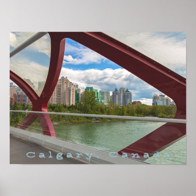 Poster Ville de Calgary (Devant)