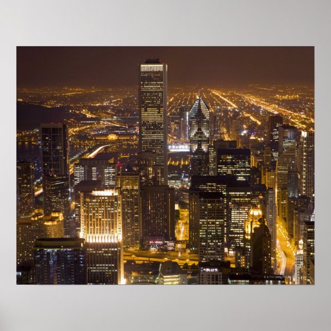Poster Ville de Chicago (Devant)