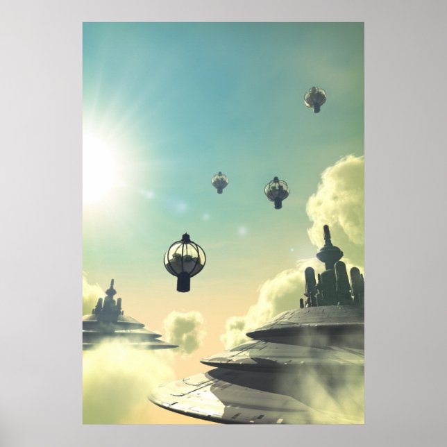 Poster Ville de Cloud (Devant)