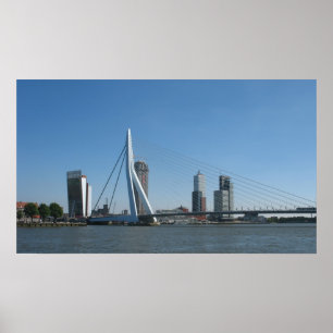 Poster Ville de copie d'affiche de Rotterdam
