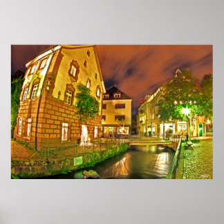 Poster Ville de Fribourg